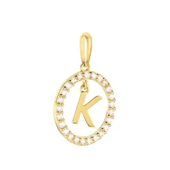 Histoire d'Or Pendentif Gabe Or Jaune Oxyde De Zirconium