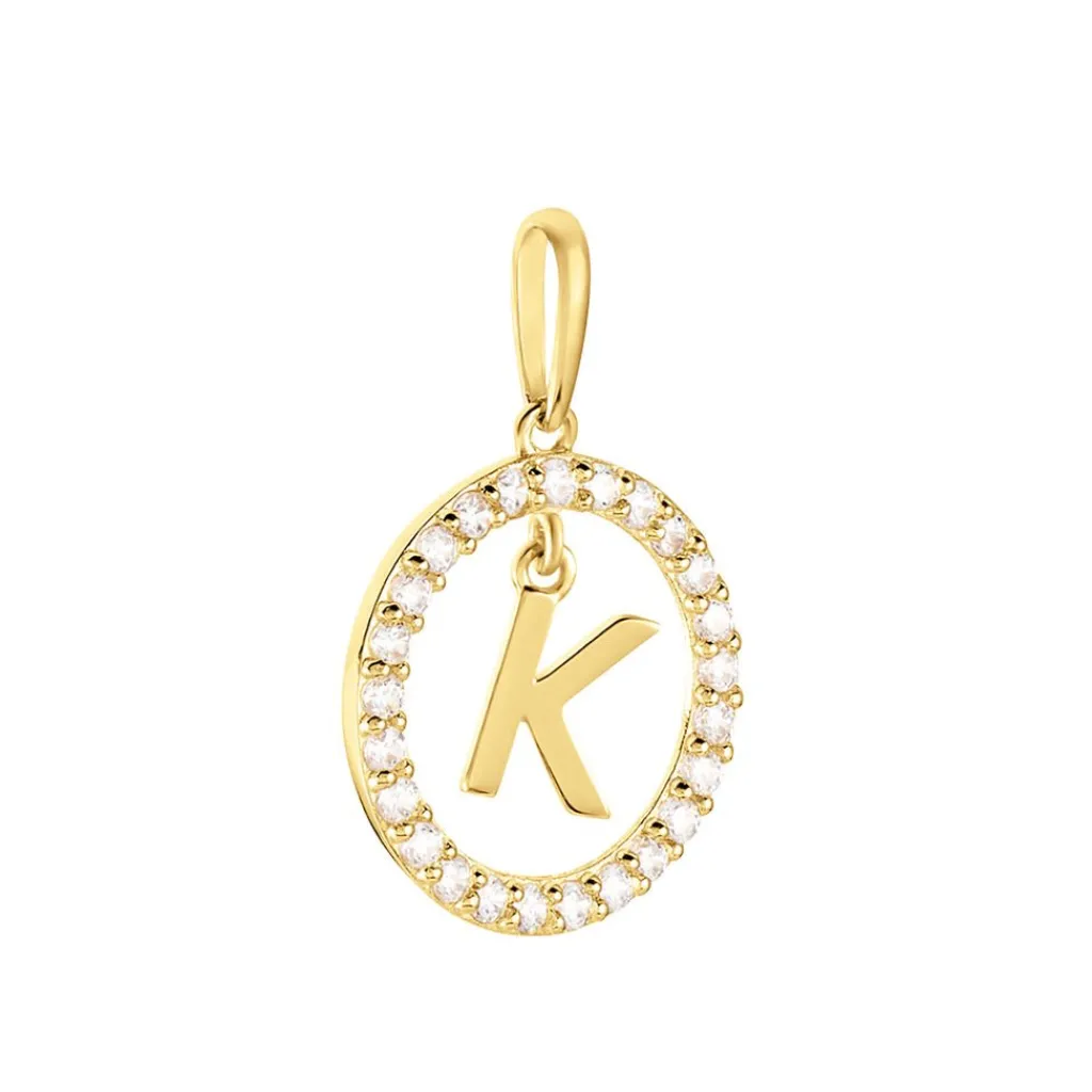 Histoire d'Or Pendentif Gabe Or Jaune Oxyde De Zirconium