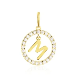 Histoire d'Or Pendentif Gabe Or Jaune Oxyde De Zirconium Sale
