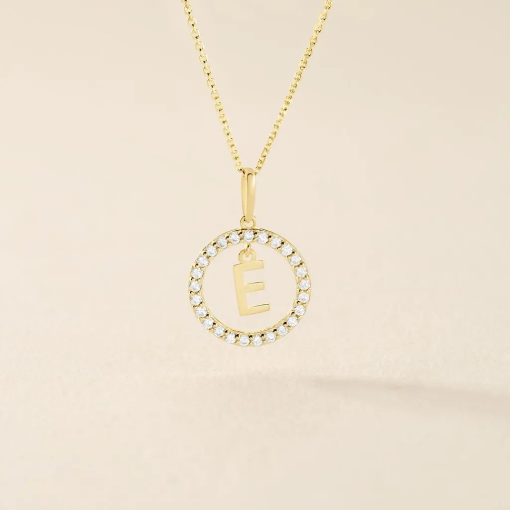 Histoire d'Or Pendentif Gabe Or Jaune Oxyde De Zirconium Online