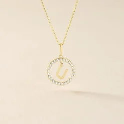 Histoire d'Or Pendentif Gabe Or Jaune Oxyde De Zirconium