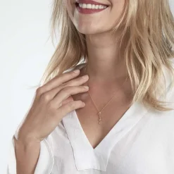 Histoire d'Or Pendentif Gabinia Danseuse Or Jaune Best