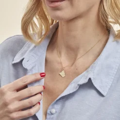 Histoire d'Or Pendentif Gaietana Algerie Or Jaune Clearance