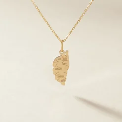 Histoire d'Or Pendentif Gaietana Corse Or Jaune Discount