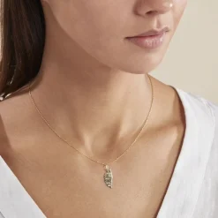 Histoire d'Or Pendentif Gaietana Corse Or Jaune Discount