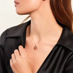 Histoire d'Or Pendentif Godolieba Or Jaune Rhodolite or jaune rhodolite rouge Best