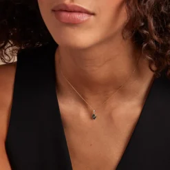 Histoire d'Or Pendentif Gorgel Or Jaune Topaze Oxyde De Zirconium or jaune topaze bleu london Best