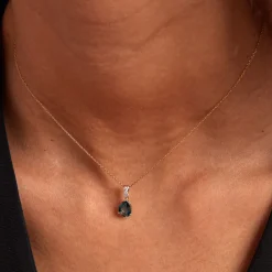 Histoire d'Or Pendentif Gorgel Or Jaune Topaze Oxyde De Zirconium or jaune topaze bleu london Best