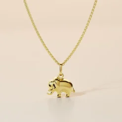 Histoire d'Or Pendentif Haiza Elephant Or Jaune