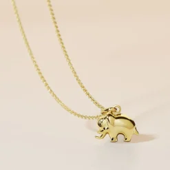 Histoire d'Or Pendentif Haiza Elephant Or Jaune
