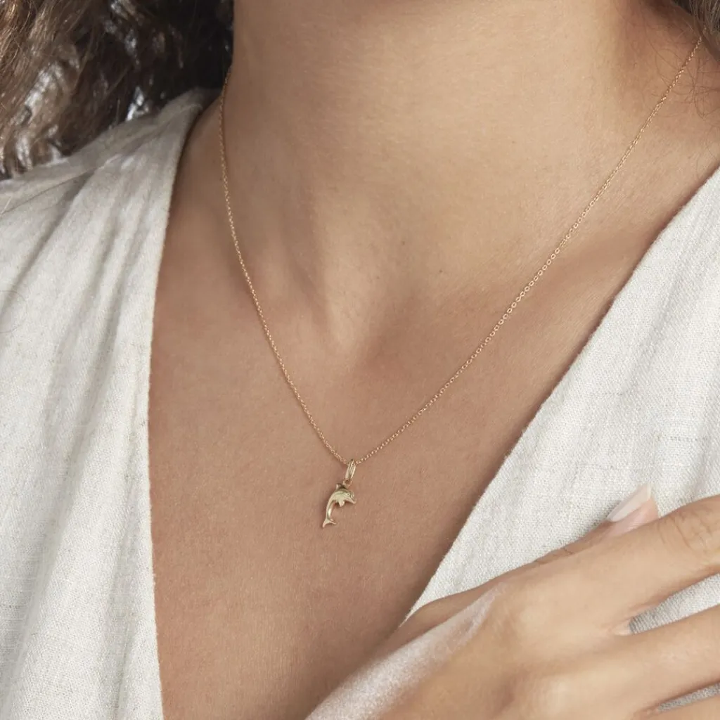 Histoire d'Or Pendentif Haizia Dauphin Or Jaune Best