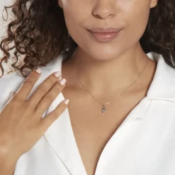 Histoire d'Or Pendentif Haizia Dauphin Or Blanc Best