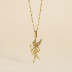 Histoire d'Or Pendentif Heliciane Fee Or Jaune Outlet