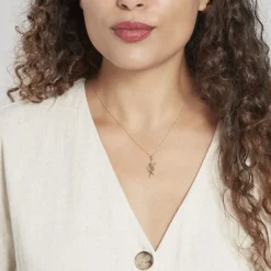 Histoire d'Or Pendentif Heliciane Fee Or Jaune Outlet