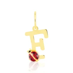 Histoire d'Or Pendentif Helidie Coccinelle Lettre Or Jaune Online