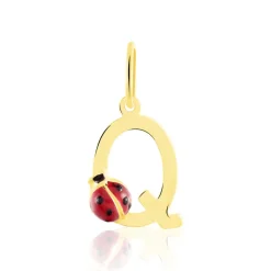 Histoire d'Or Pendentif Helidie Coccinelle Lettre Or Jaune Hot