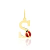 Histoire d'Or Pendentif Helidie Coccinelle Lettre Or Jaune Discount