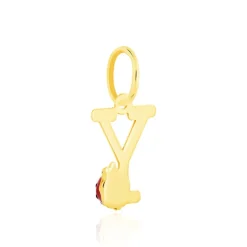 Histoire d'Or Pendentif Helidie Coccinelle Lettre Or Jaune Outlet