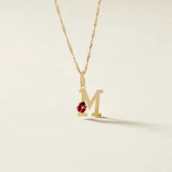 Histoire d'Or Pendentif Helidie Coccinelle Lettre Or Jaune Clearance