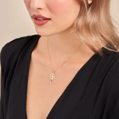 Histoire d'Or Pendentif Huguenote Or Jaune Sale