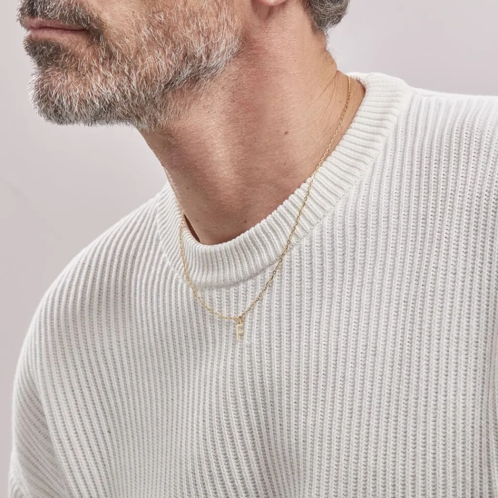 Histoire d'Or Pendentif Ionia Lettre or jaune