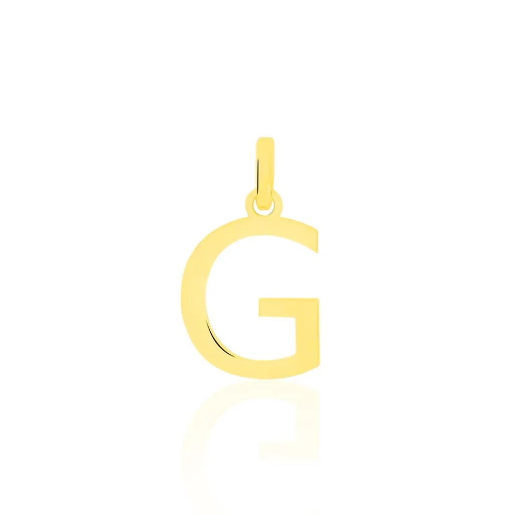 Histoire d'Or Pendentif Ionia Lettre or jaune Outlet