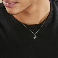 Histoire d'Or Pendentif Ionia Lettre or blanc Best