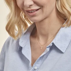 Histoire d'Or Pendentif Ionia Lettre or jaune