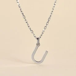 Histoire d'Or Pendentif Ionia Lettre or blanc Online