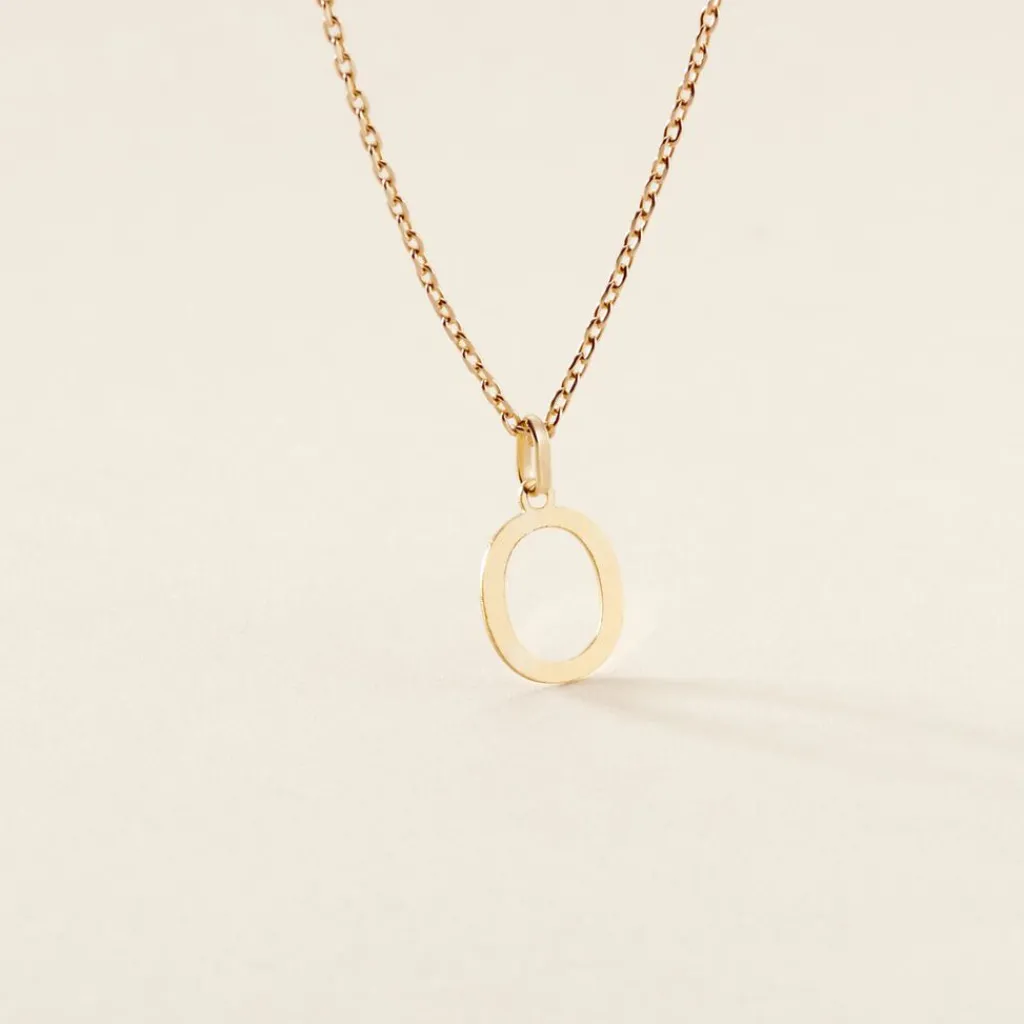 Histoire d'Or Pendentif Ionia Lettre or jaune New