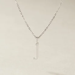 Histoire d'Or Pendentif Ionia Lettre or blanc Outlet