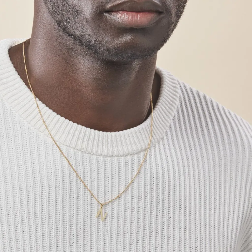 Histoire d'Or Pendentif Ionia Lettre or jaune