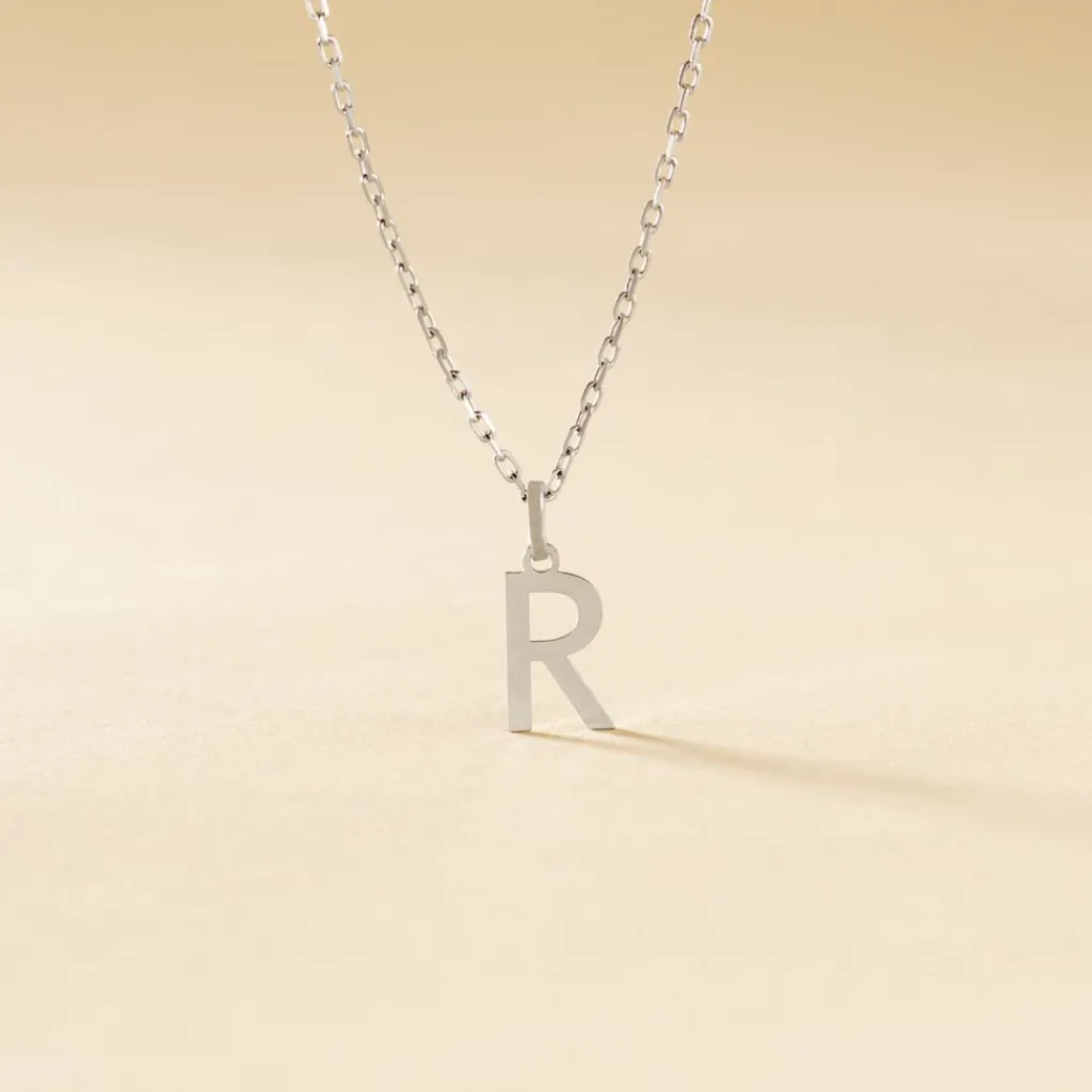 Histoire d'Or Pendentif Ionia Lettre or blanc New