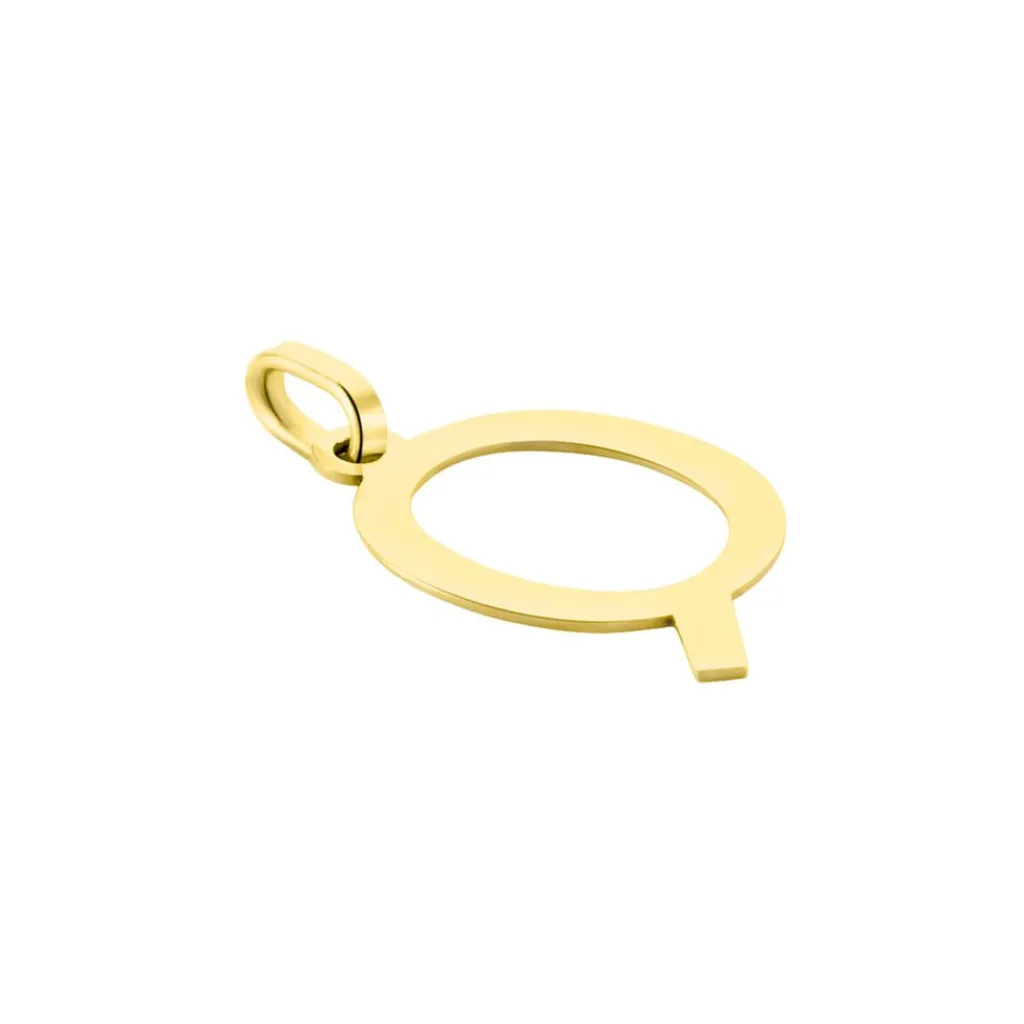 Histoire d'Or Pendentif Ionia Lettre or jaune Discount