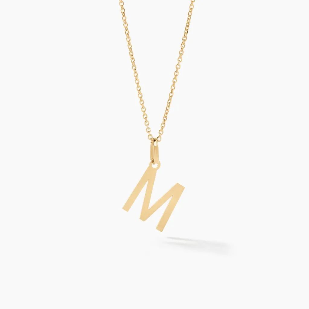 Histoire d'Or Pendentif Ionia Lettre or jaune Outlet