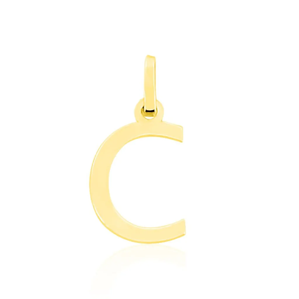 Histoire d'Or Pendentif Ionia Lettre or jaune Hot