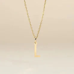 Histoire d'Or Pendentif Ionia Lettre or jaune Online