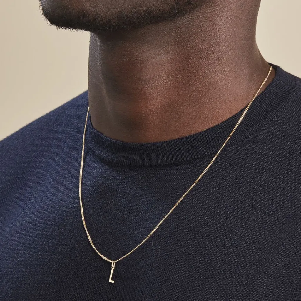 Histoire d'Or Pendentif Ionia Lettre or jaune Online