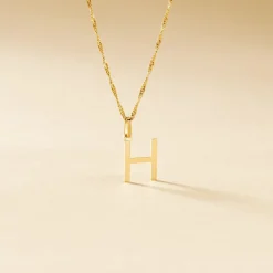 Histoire d'Or Pendentif Ionia Lettre or jaune Clearance