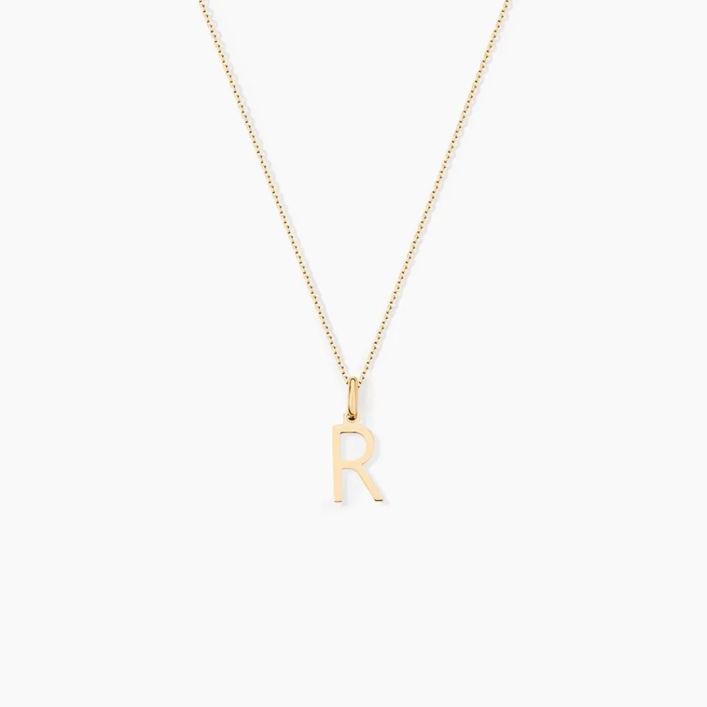 Histoire d'Or Pendentif Ionia Lettre or jaune Discount