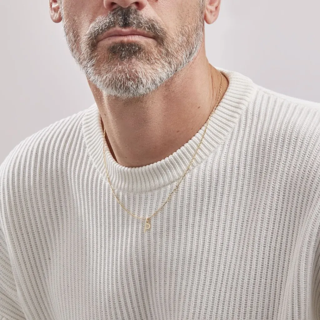 Histoire d'Or Pendentif Ionia Lettre or jaune Discount