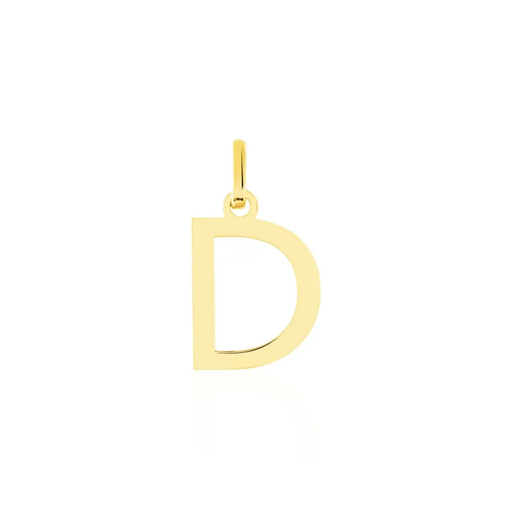 Histoire d'Or Pendentif Ionia Lettre or jaune New