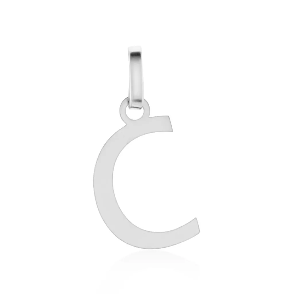 Histoire d'Or Pendentif Ionia Lettre or blanc Clearance