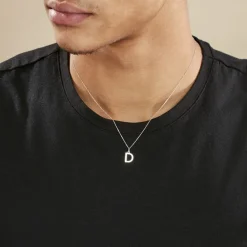 Histoire d'Or Pendentif Ionia Lettre or blanc Discount