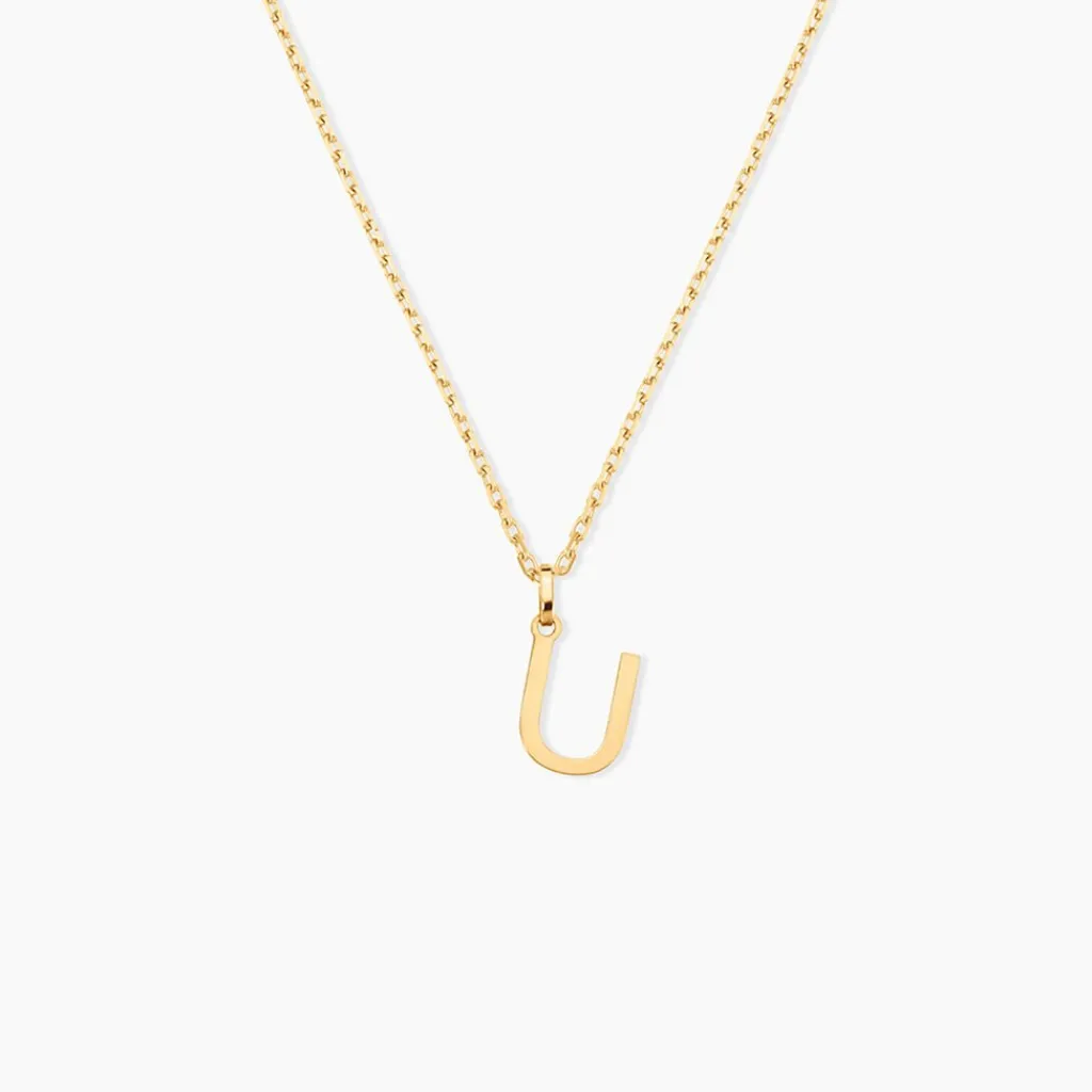 Histoire d'Or Pendentif Ionia Lettre or jaune Discount