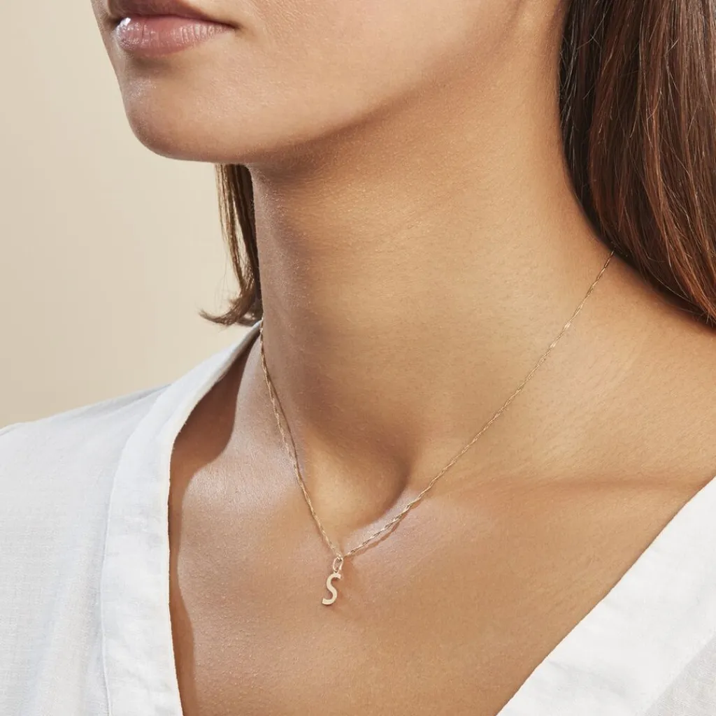Histoire d'Or Pendentif Ionia Lettre or jaune Clearance