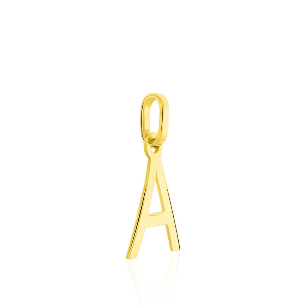 Histoire d'Or Pendentif Ionia Lettre or jaune Online
