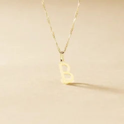 Histoire d'Or Pendentif Ionia Lettre or jaune Outlet