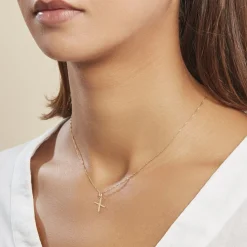 Histoire d'Or Pendentif Ionia Lettre or jaune Online