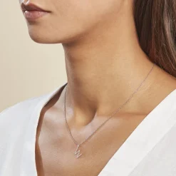 Histoire d'Or Pendentif Ionia Lettre or blanc Sale